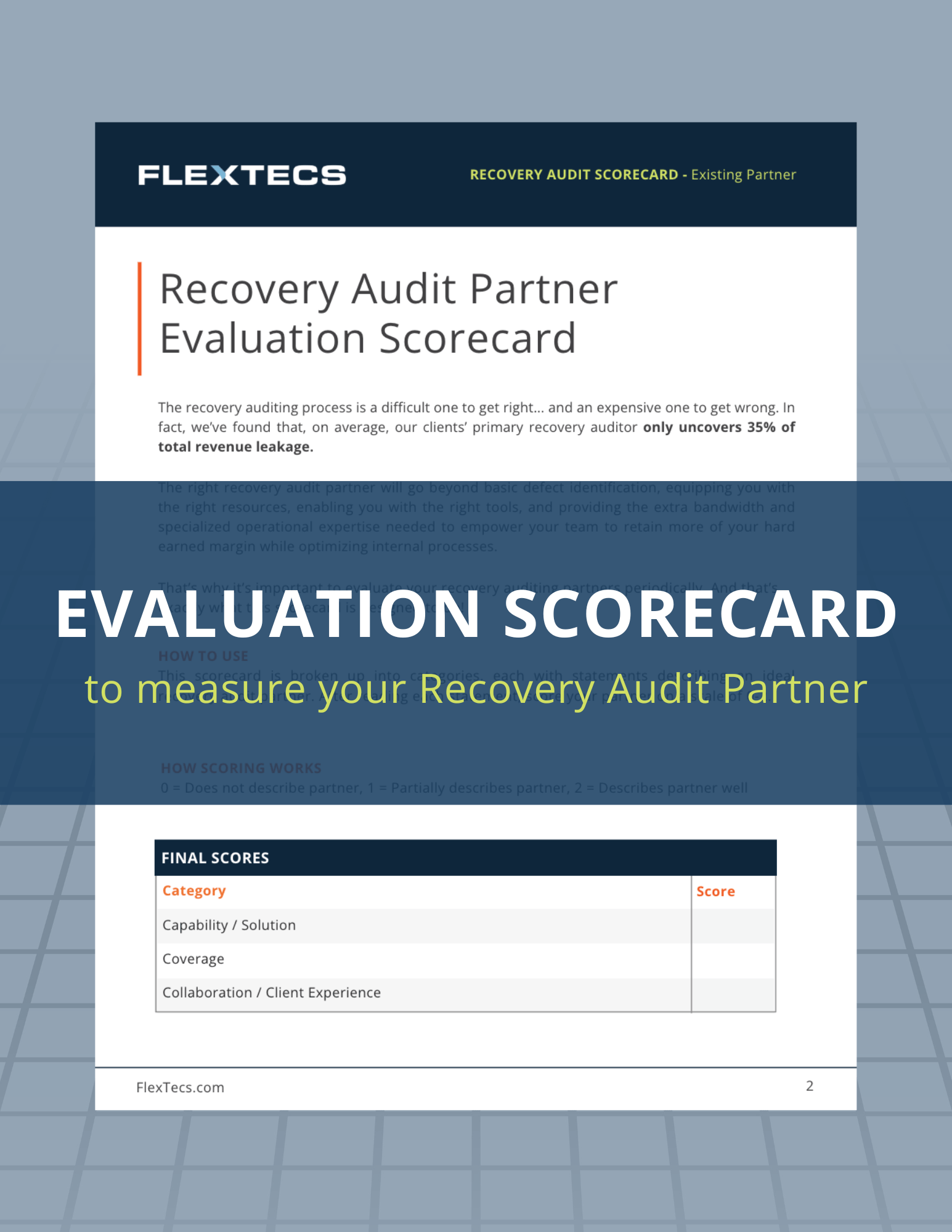 RA Partner Eval Scorecard cover