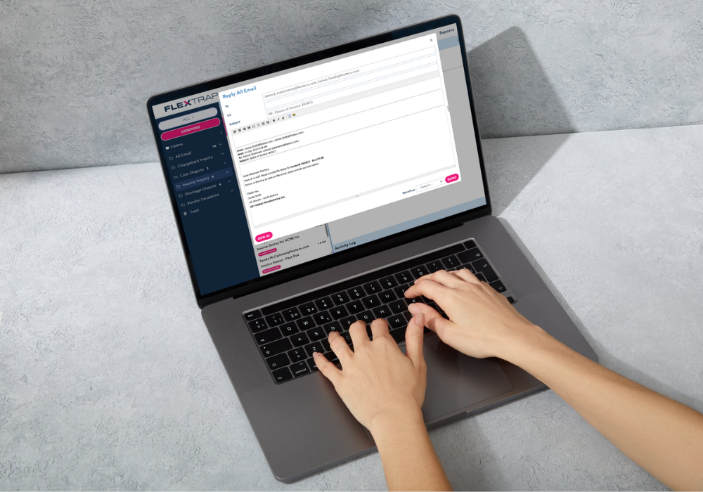 FlexTrap ap inbox assist mockup tool in action