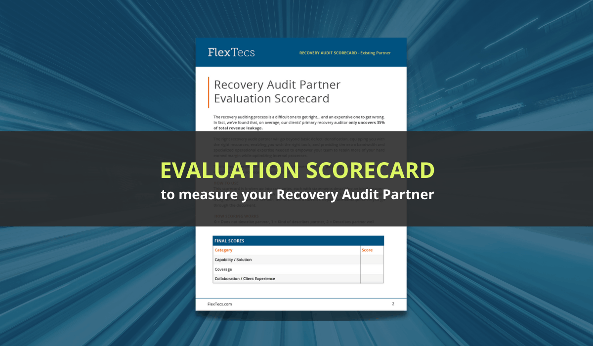 Evaluating Your Recovery Audit Partner